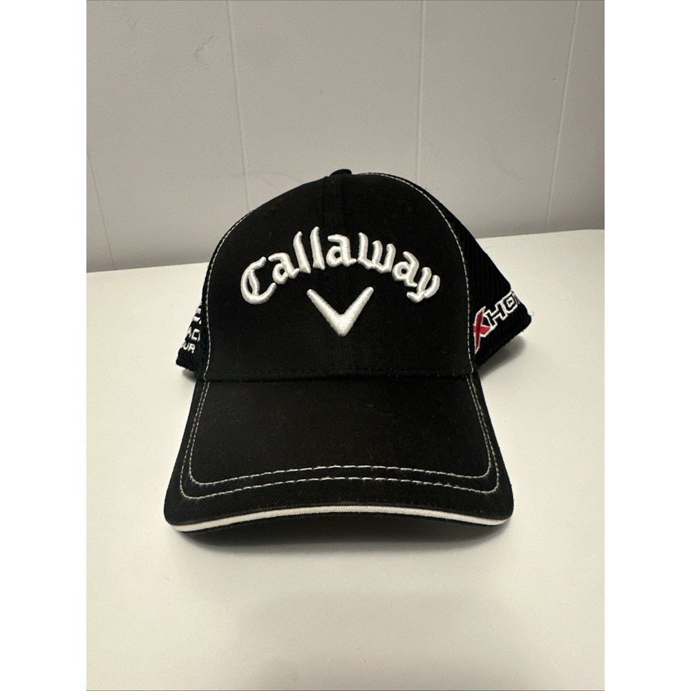 Callaway HEX Blk Tour X Hot Odyssey Authentic New Era Cap *** Damage Is Pictured